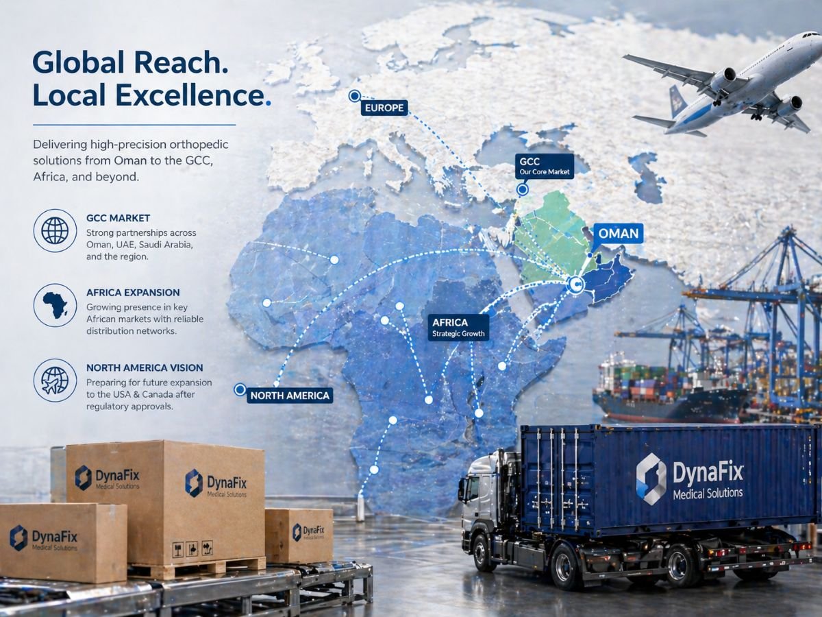 GCC and African market expansion map