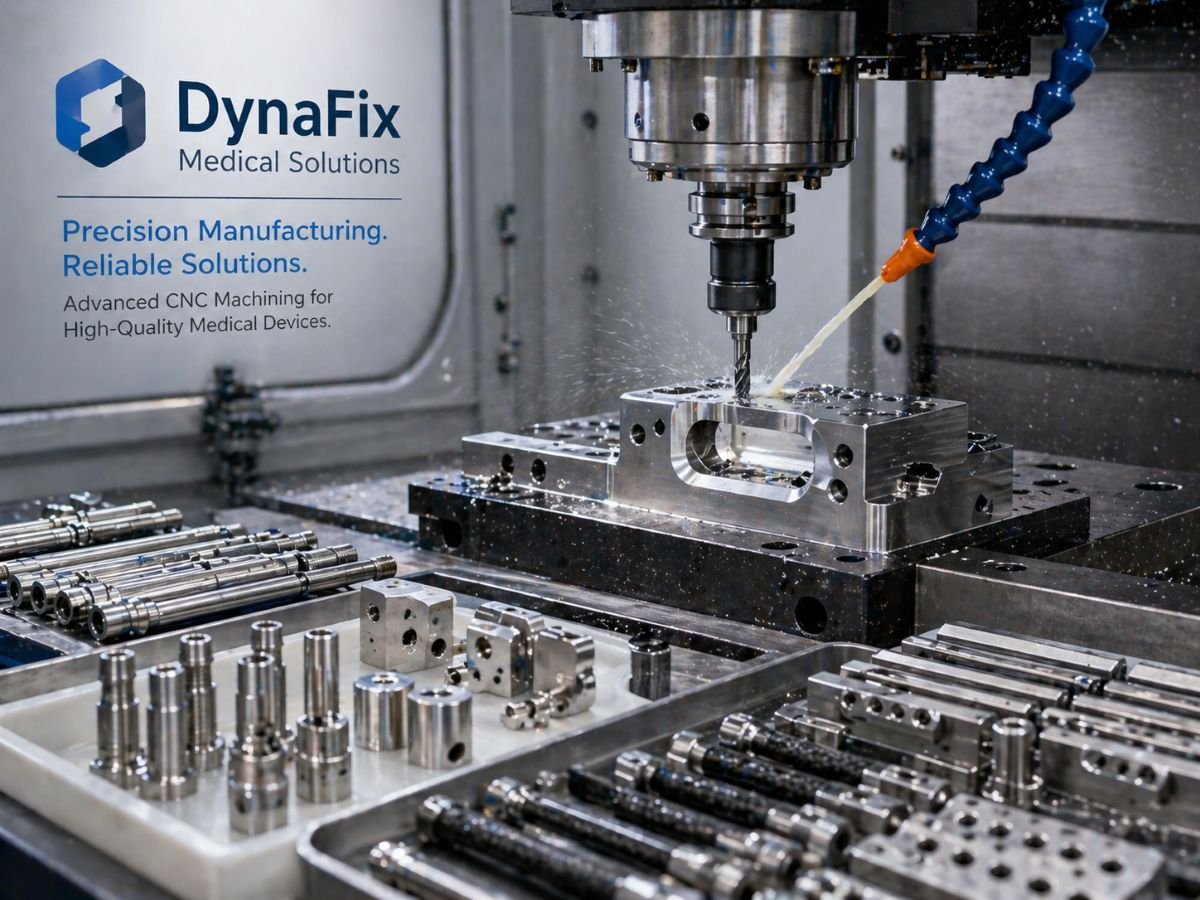 CNC machining precision medical components
